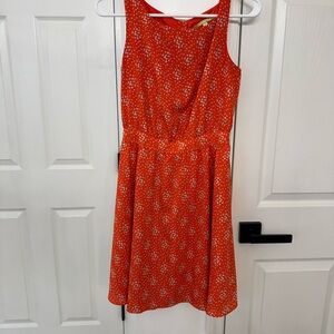 Gianni Bini Vibrant Orange Mini Dress